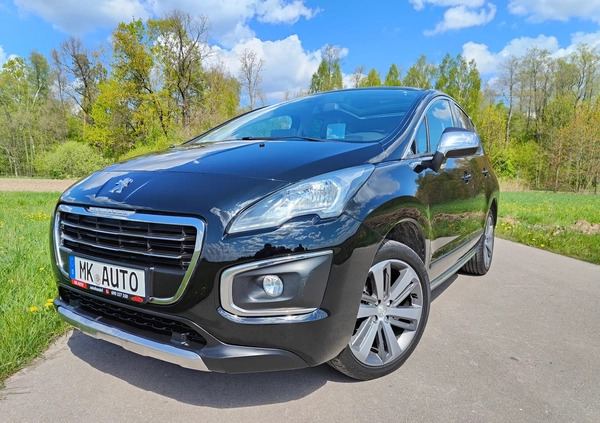 Peugeot 3008 cena 35900 przebieg: 214139, rok produkcji 2014 z Świebodzice małe 232